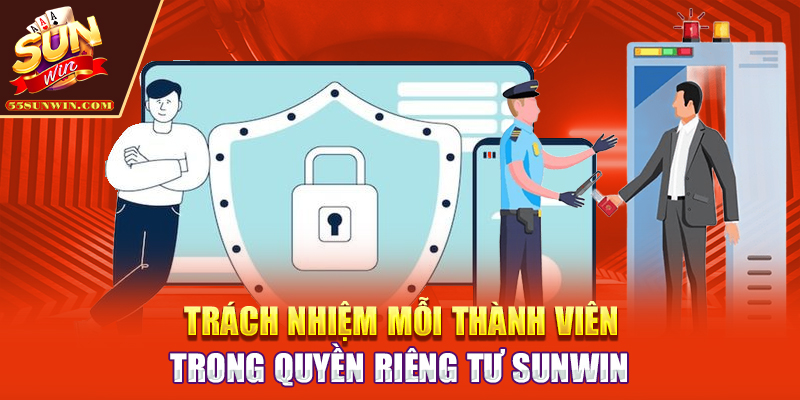 Trách nhiệm mỗi thành viên trong quyền riêng tư Sunwin